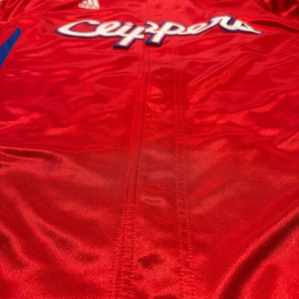Adidas Los Angeles Clippers NBA On-Court Full Zip Warm-Up Jacket - Picture 3 of 13